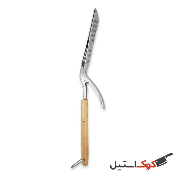 انبر کاردک دسته چوبی برگر BEST — تصویر ۲