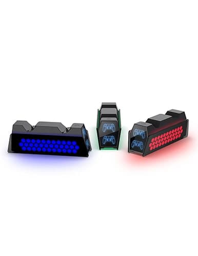 Dual Charging DualSense RGB Dobe For Playstation 5 (PS5) — تصویر ۳
