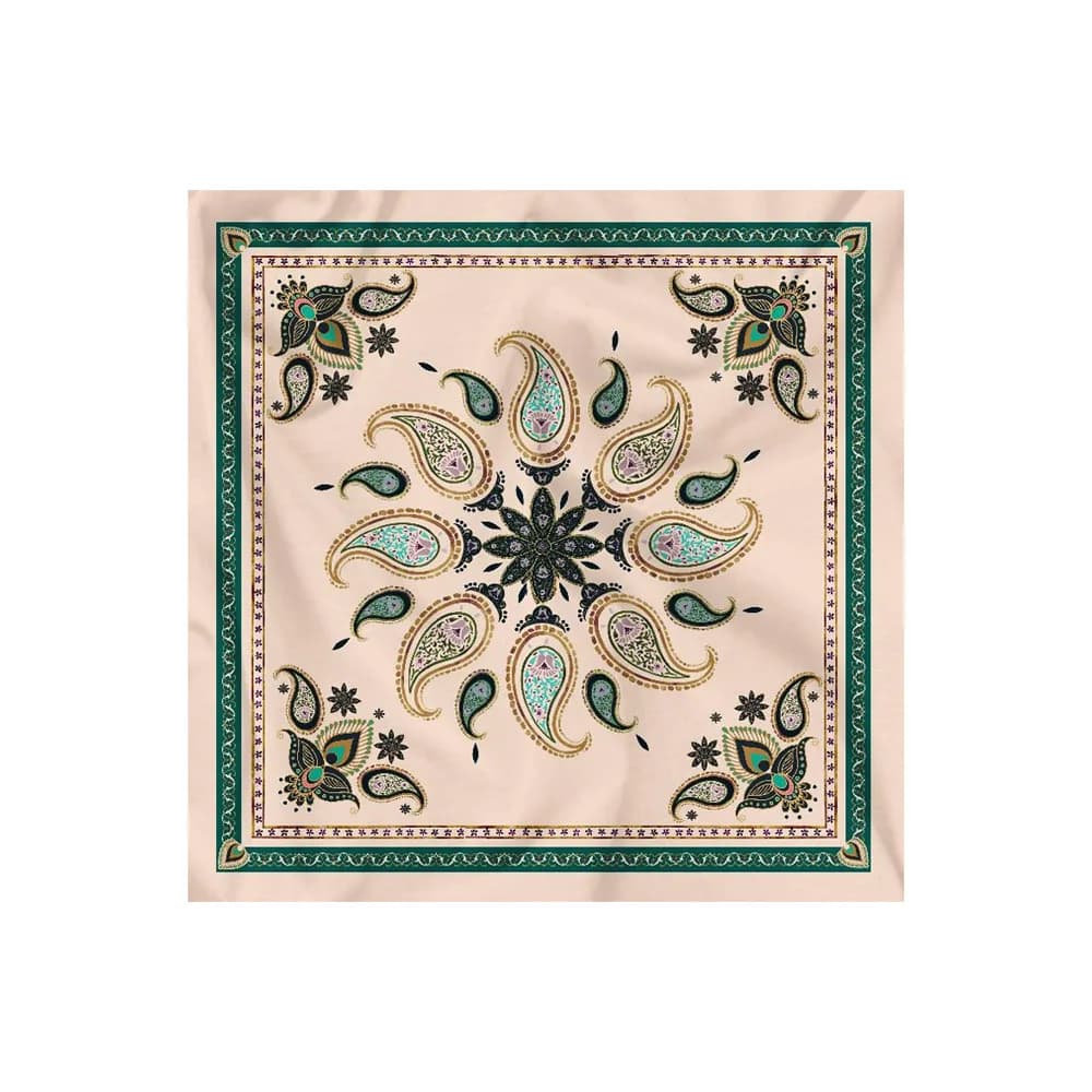 رومیزی مخمل ترنج کد 60352