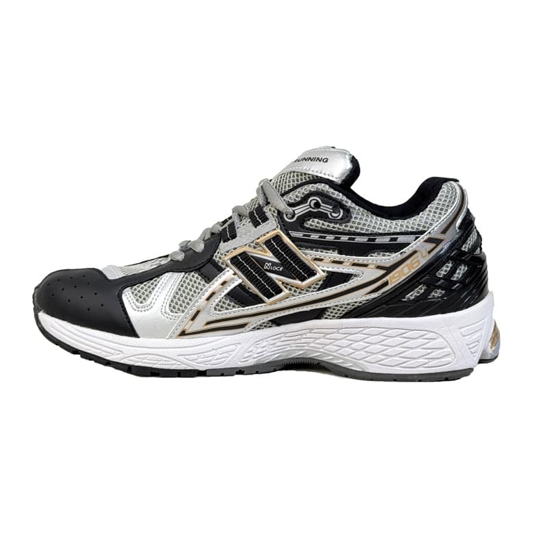کتونی اسپرت مردانه مدل نیوبالانس New balance 1906 رنگ طوسی مشکی کد 51393 — تصویر ۳