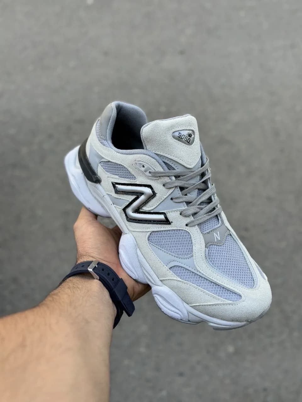 نیوبالانس 9060 / طوسی سفید / TS — تصویر ۷