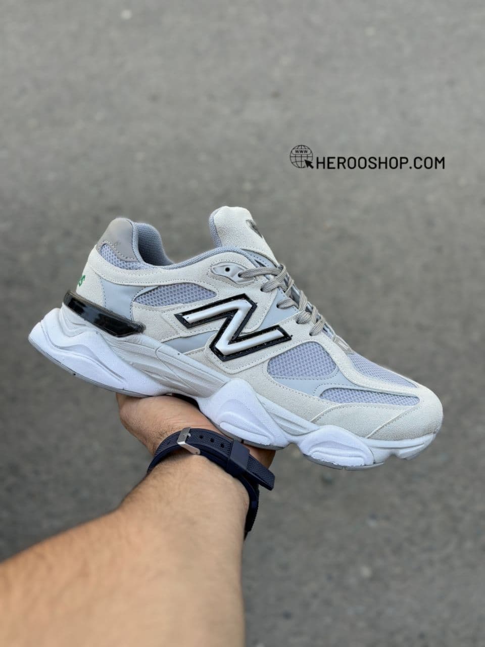 نیوبالانس 9060 / طوسی سفید / TS