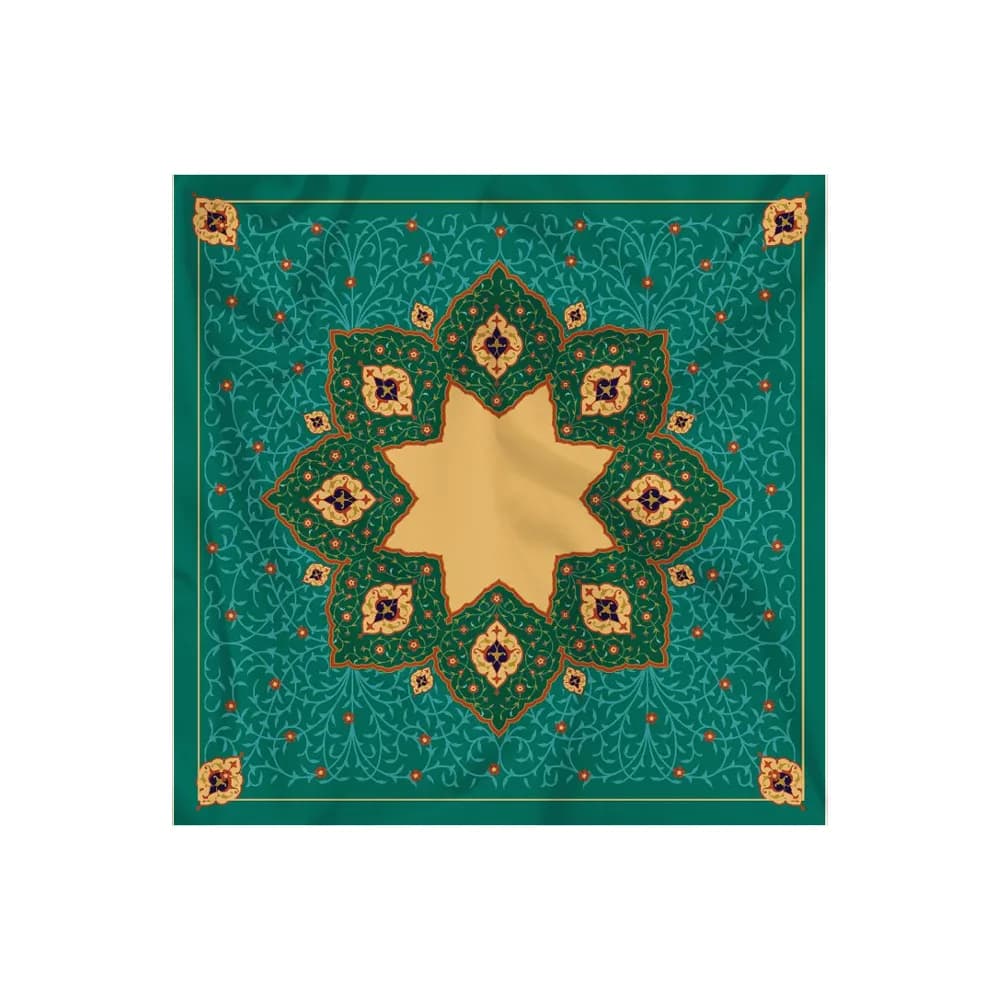 رومیزی مخمل ماهور کد 60349