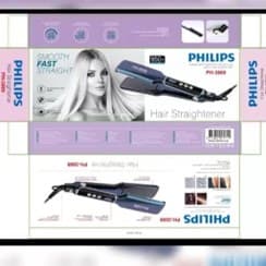 اتو مو حرفه ای فلیپس کف نانو کد PHILIPS 3869 — تصویر ۳