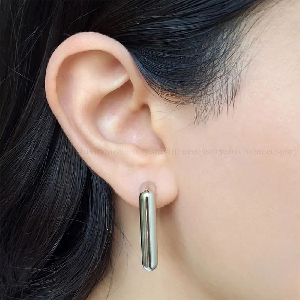 گوشواره زنانه آینه ای