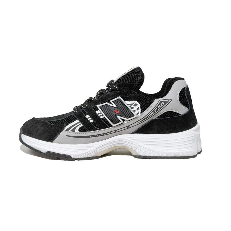 کتونی اسپرت مردانه مدل نیوبالانس 758 New balance رنگ مشکی طوسی کد 51411 — تصویر ۴