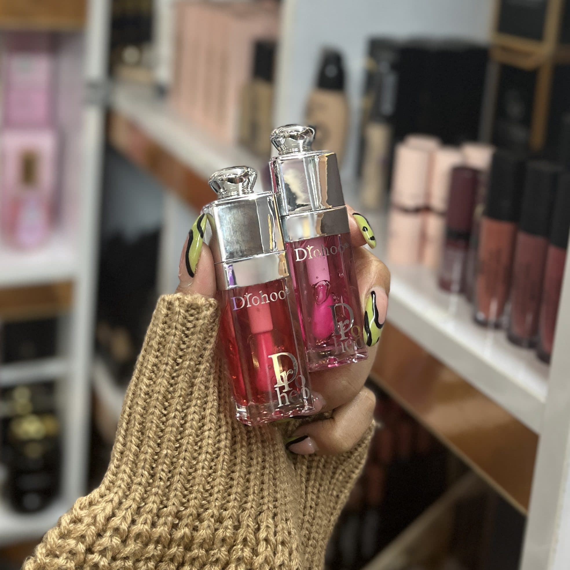 لیپ گلاس حرارتی DROHOO طرح دیور | Dior Style Lip Gloss