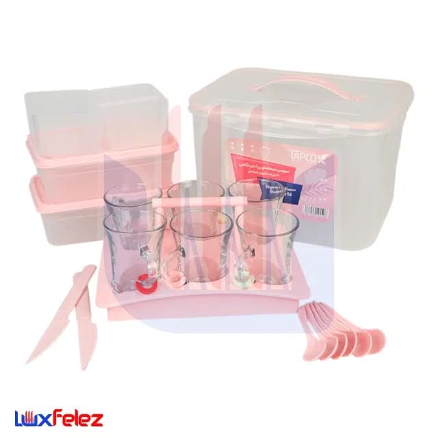 سرویس چای خوری تاپکو مدل مسافرتی 6 نفره — تصویر ۵