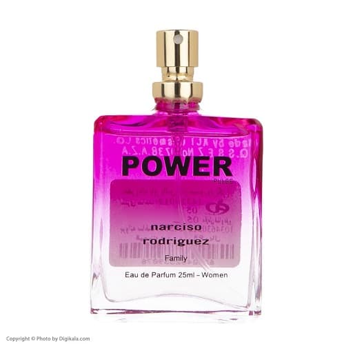 عطر جیبی زنانه پاور پالس مدل نارسیسو رودریگز حجم 25 میلیلیتر — تصویر ۲