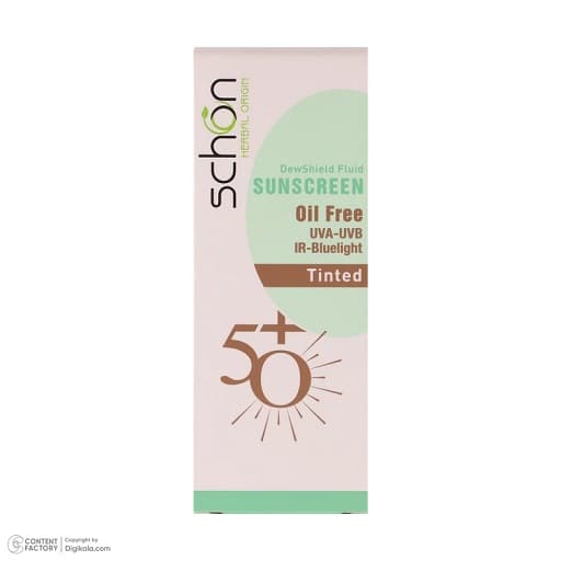 کرم ضد آفتاب رنگی فلوئیدی دیووشیلد شون با SPF 50 حجم 50 میلی لیتر — تصویر ۴
