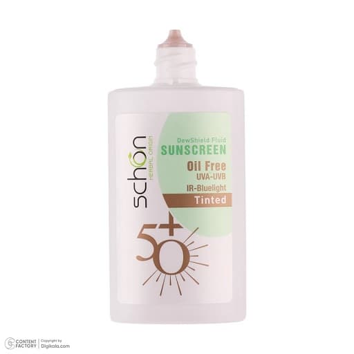کرم ضد آفتاب رنگی فلوئیدی دیووشیلد شون با SPF 50 حجم 50 میلی لیتر — تصویر ۳