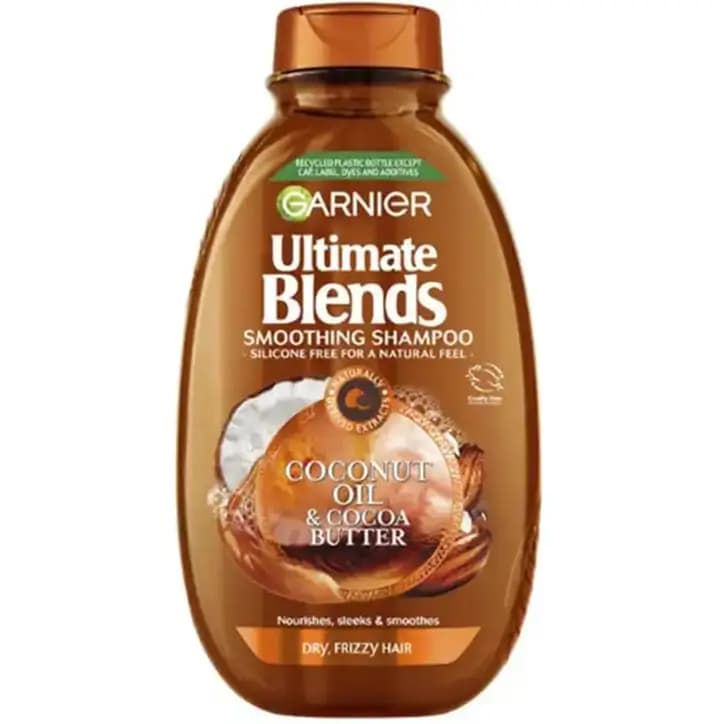 شامپو گارنیر ضد وز,مو خشک روغن نارگیل و کره کاکائو400میل Garnier anti-frizz shampoo, dry hair, coconut oil and cocoa butter, 400 ml — تصویر ۱۰