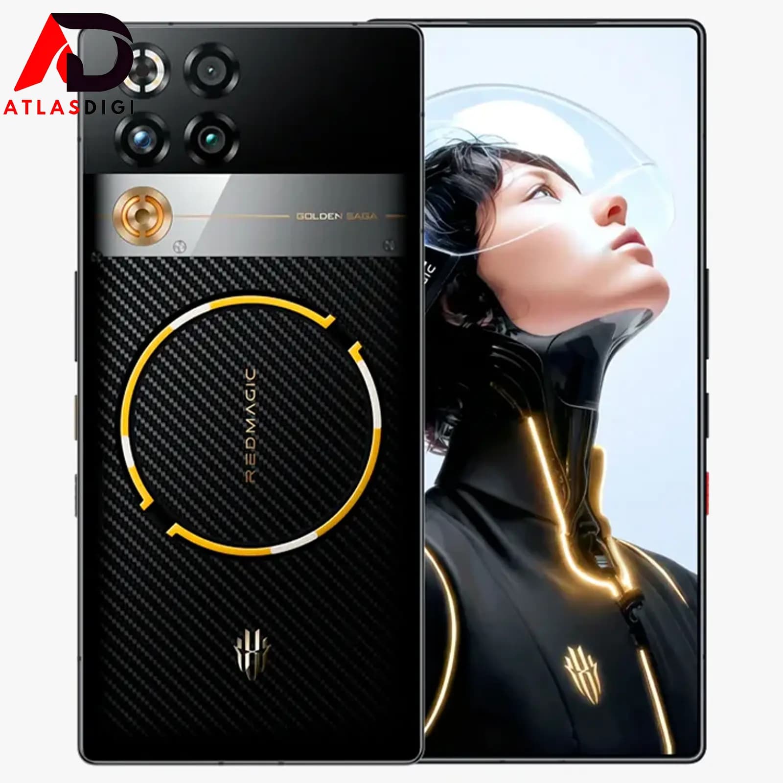 گوشی زد تی ای نوبیا رد مجیک مدل REDMAGIC 11 Pro Golden Saga Limited Edition 5G | Snapdragon 8 Elite | 6.85″ 120Hz