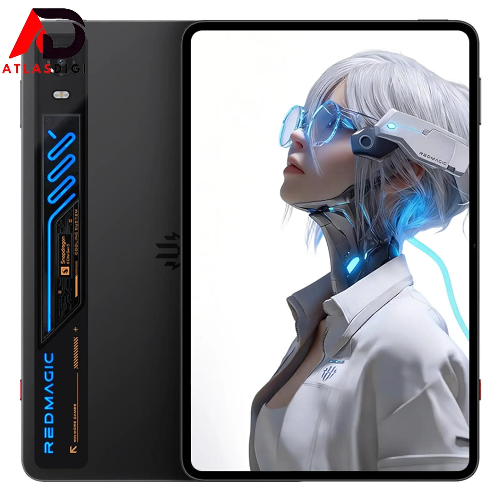 تبلت زد تی ای مدل Nubia RedMagic Gaming Tablet 5 Pro | 12GB | 256GB | 144Hz | Built-in Cooling Fan
