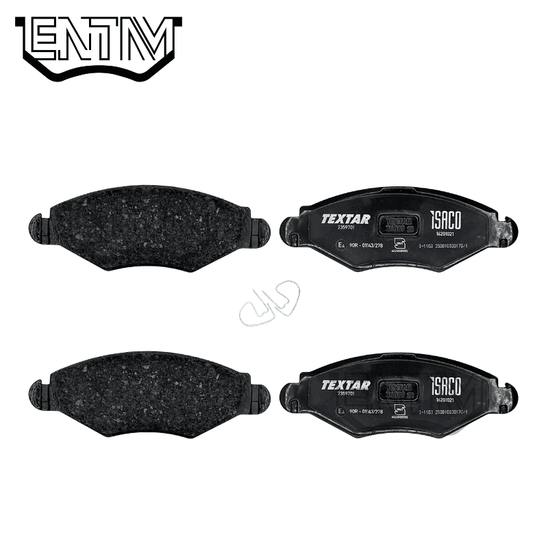 لنت ترمز جلو پژو 206 صندوقدار 1386-1392 V20 برند تکستار (TEXTAR) — تصویر ۲
