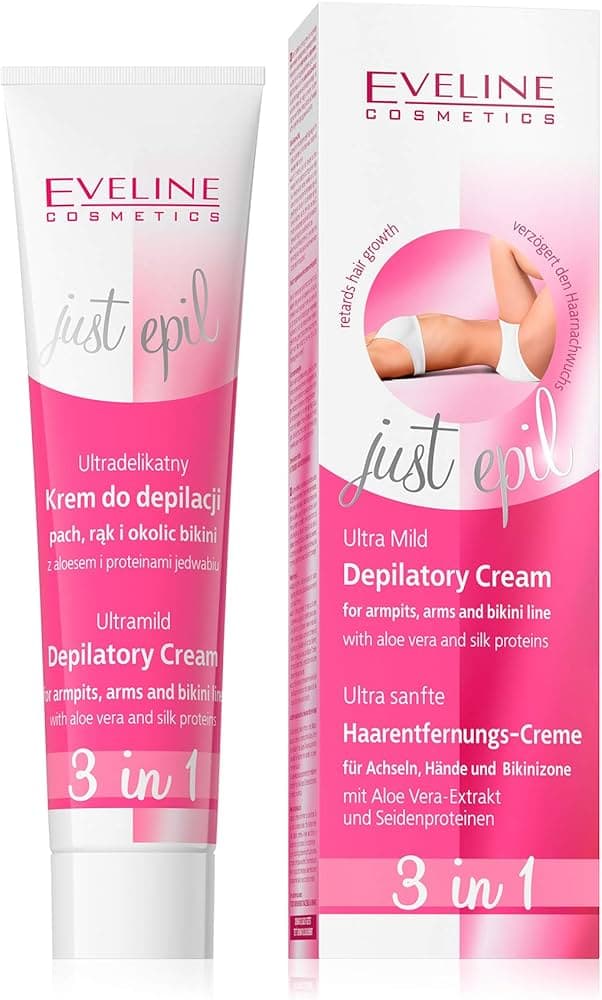 کرم موبر بدن و نواحی حساس اولاین Eveline depilatory cream