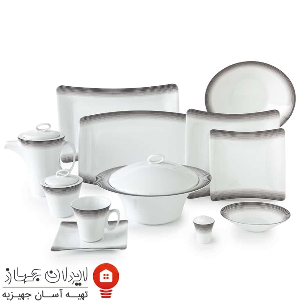 سرویس چینی کایزر وینچی 97 پارچه 12 نفره