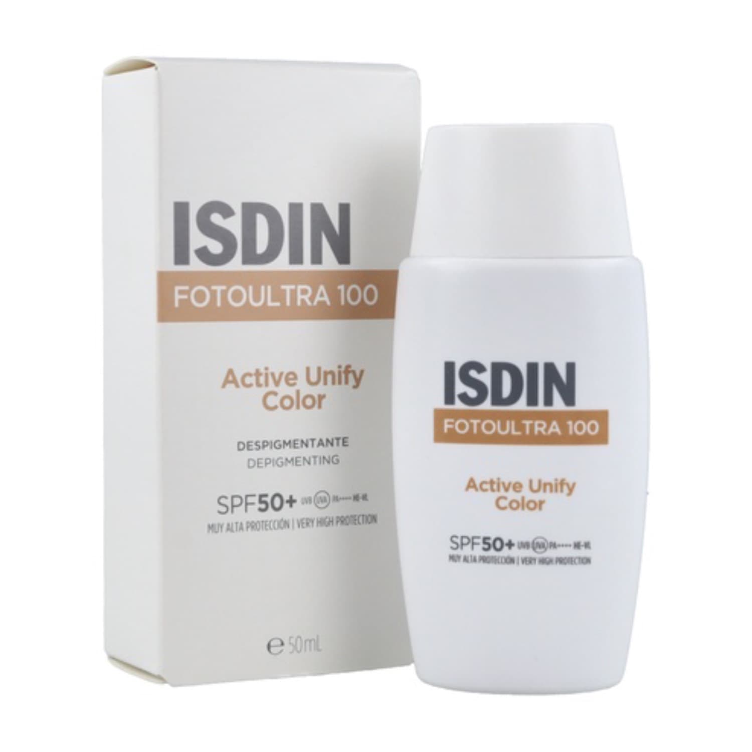 ضد آفتاب اکتیو یونیفای ایزدین رنگی ISDIN Active Unify Color — تصویر ۵