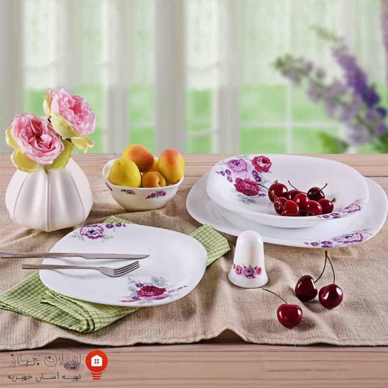سرویس غذاخوری اپال Laligue 362 پارس اوپال ۲۸ پارچه