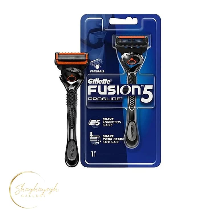 تیغ اصلاح حرفه ای پنج لبه ژیلت Fusion5 ProGlide FlexBall بسته ۱ عددی Gillette Fusion5 ProGlide FlexBall Razor