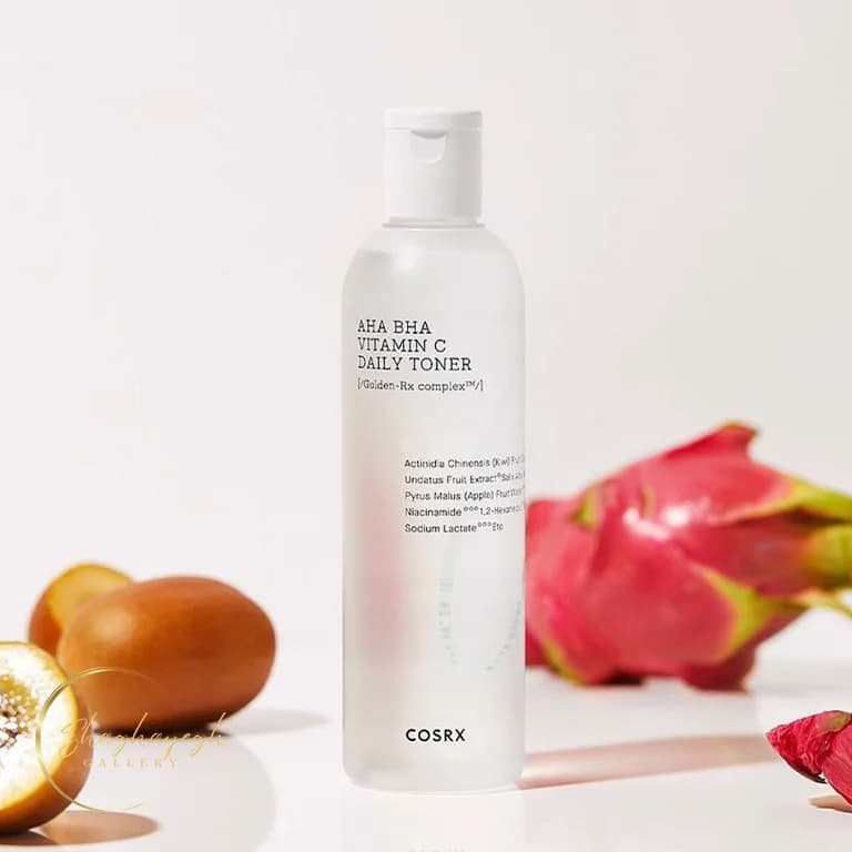 تونر روزانه لایه بردار و شفاف کننده AHA BHA ویتامین C کوزارکس 150 میل COSRX AHA BHA Vitamin C Daily Toner 150ml — تصویر ۲