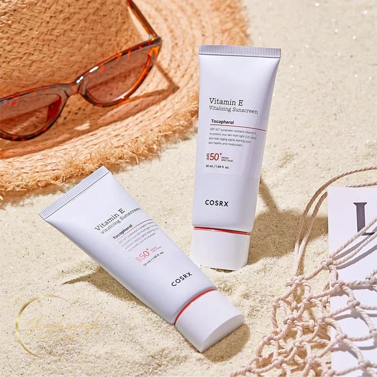 ضد افتاب ویتامین E محافظت کننده پوست کوزارکس 50 میل COSRX Vitamin E Vitalizing Sunscreen 50ml — تصویر ۲