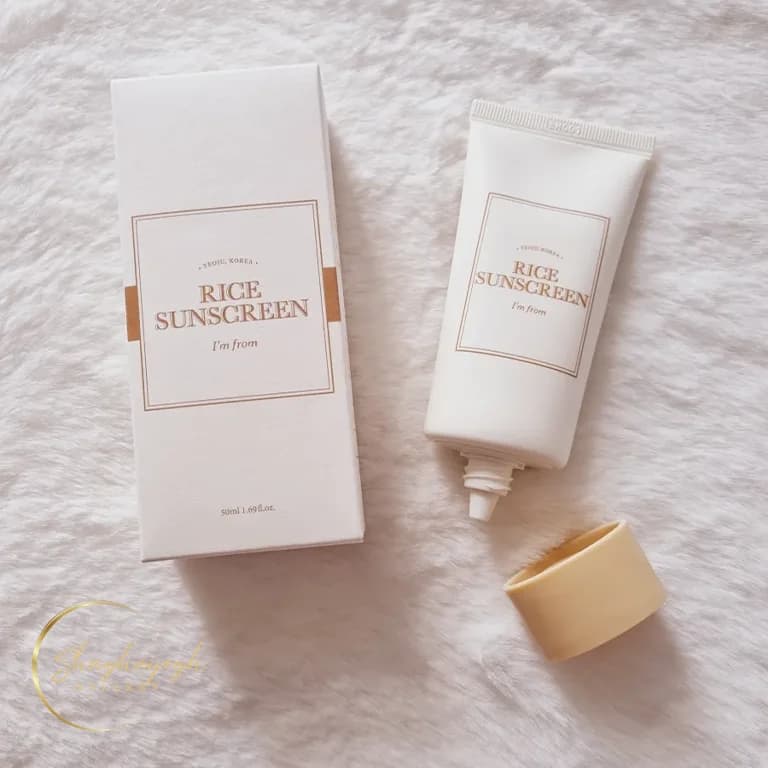 کرم ضد افتاب محافظ و ارام‌بخش برنج ایم فرام ۵۰ میل Im From Rice Sunscreen SPF50+ PA++++ 50ml — تصویر ۲
