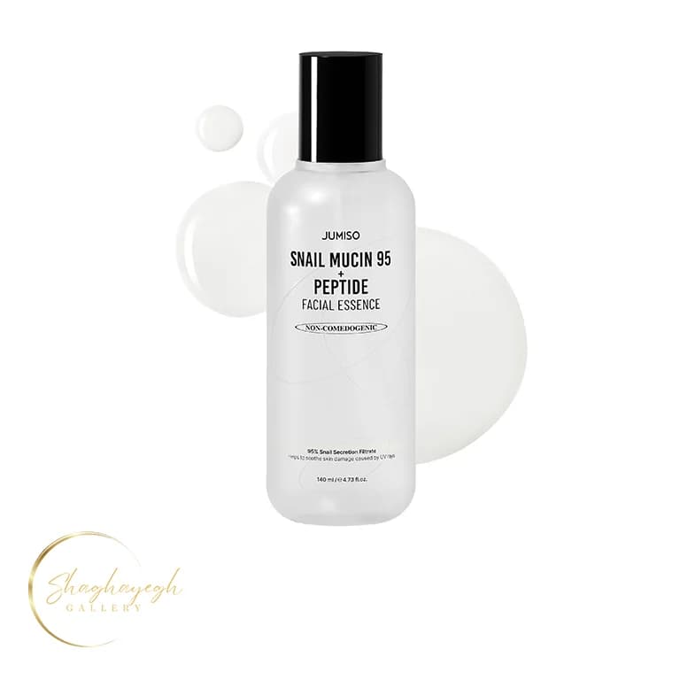 اسنس ترمیم کننده و تقویت کننده حلزون و پپتاید جومیسو 140 ميل Jumiso Snail Mucin 95 Peptide Facial Essence 140ml