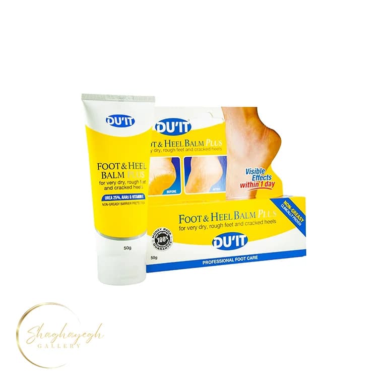 کرم ترمیم کننده ترک پا و پاشنه قوی دوييت 75 ميل DUIT Foot and Heel Cream Plus High Potency 75ml