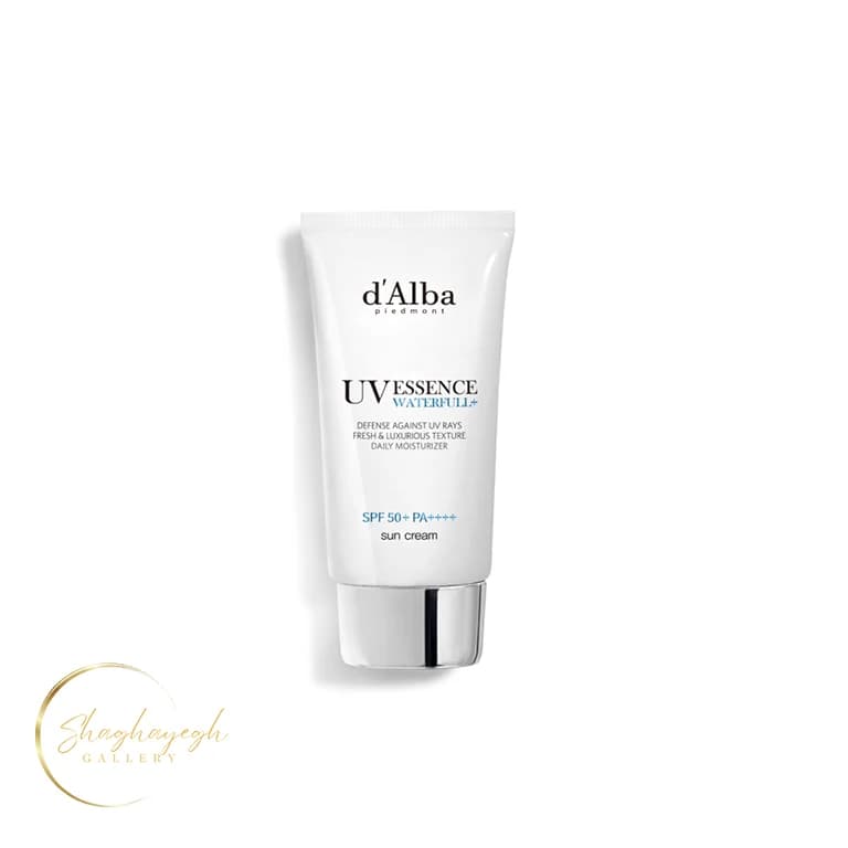 کرم ضد افتاب ابرسان و محافظت کننده SPF50 دالبا 50 میل dAlba UV Essence Waterfull+ Sun Cream SPF50 PA++++ 50ml