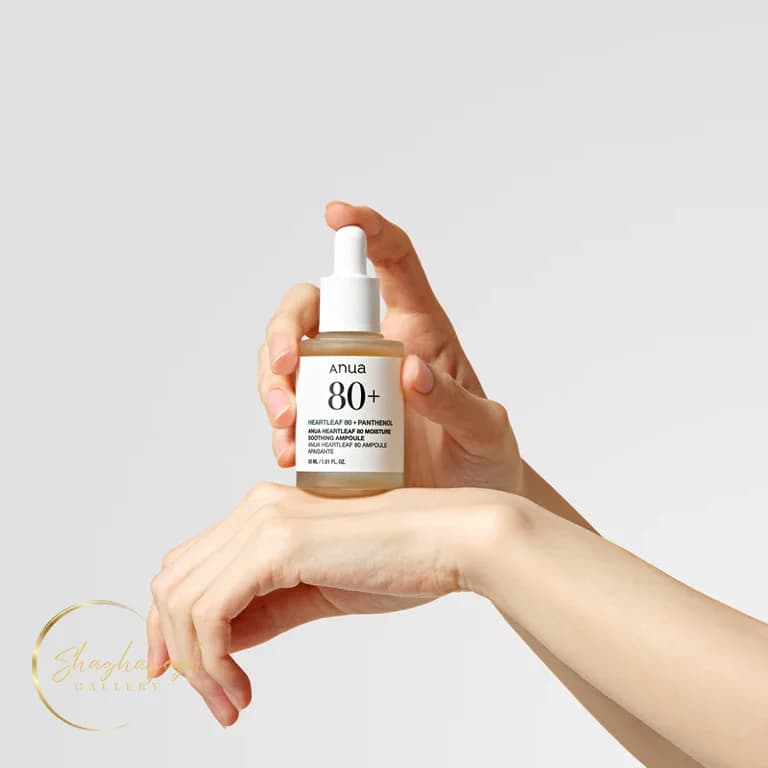 امپول ابرسان و التیام‌بخش هارتلیف ۸۰ انوا ۳۰ میل Anua Heartleaf 80 Moisture Soothing Ampoule 30ml — تصویر ۲