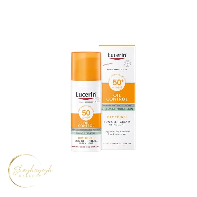 ضدافتاب کنترل چربی اوسرین SPF50 پلاس 50 میل Eucerin Oil Control Sun Gel-Cream SPF50+ 50ml