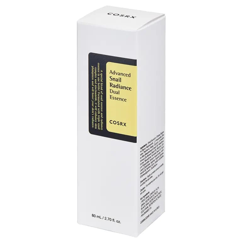 اسنس روشن کننده دوگانه حلزون کوزارکس ۸۰ میل COSRX Advanced Snail Radiance Dual Essence 80ml — تصویر ۲