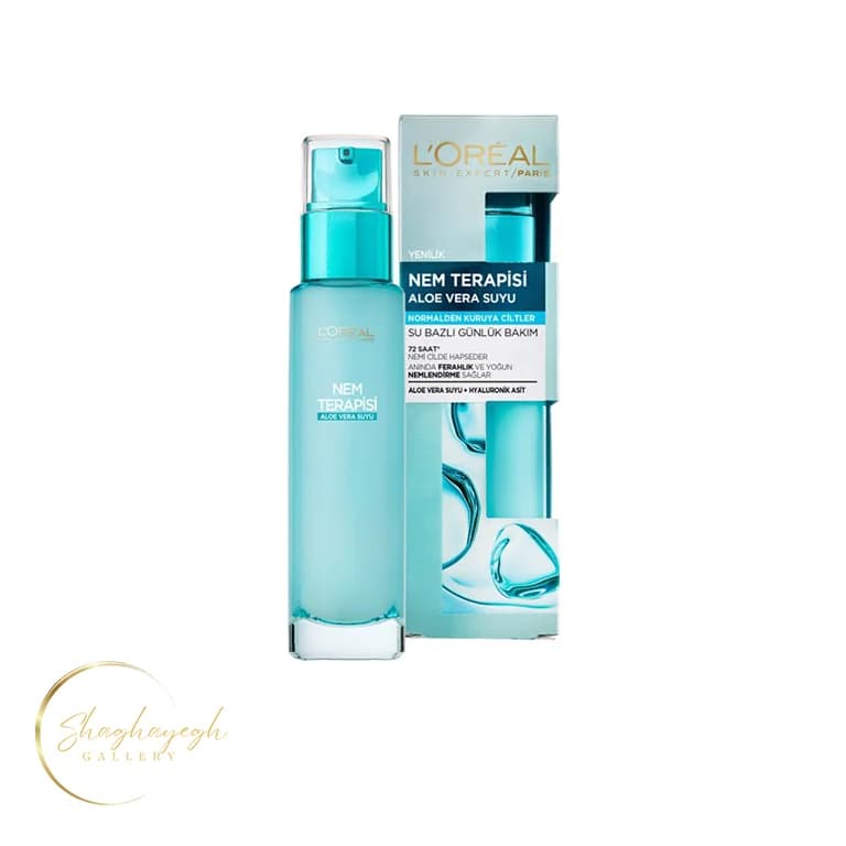 آبرسان پوست نرمال تا خشک هیدرا جنیوس لورال 70 میل L’Oreal Hydra Genius Aloe Water Normal to Dry Skin 70ml