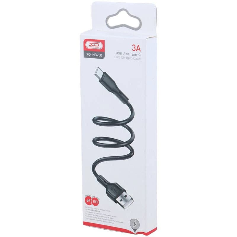 کابل شارژ تایپ سی USB به Type-C ایکس‌او مدل NB230 طول 1 متر