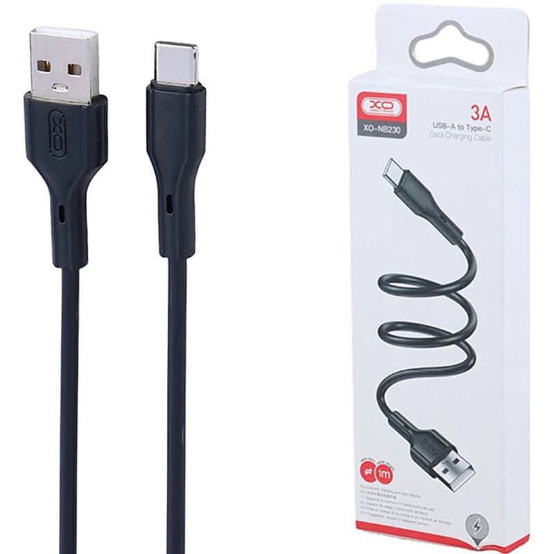 کابل شارژ تایپ سی USB به Type-C ایکس‌او مدل NB230 طول 1 متر — تصویر ۲