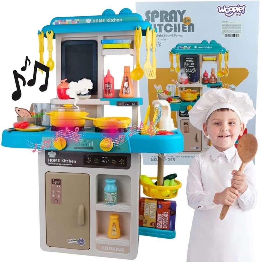 ست اسباب بازی آشپزخانه دودزا مدل Spray Kitchen مدل 889/297 — تصویر ۴