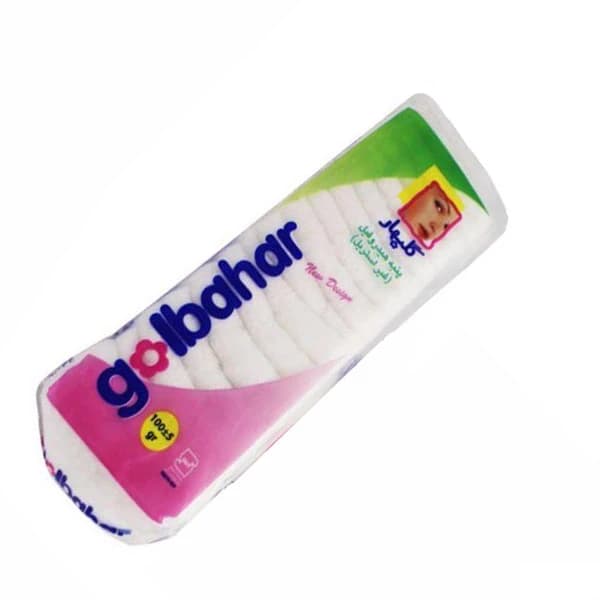 پنبه بهداشتی گلبهار وزن 100 گرم — تصویر ۲