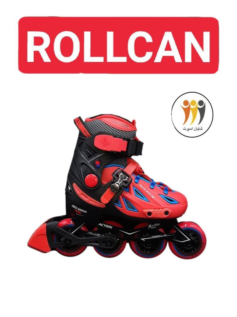 اسکیت RollCan (قرمز مشکی)