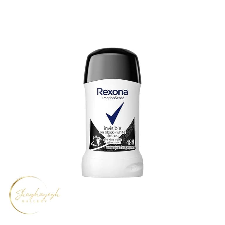 مام صابونی زنانه رکسونا اینویزیبل ۴۰ گرم Rexona Invisible on Black + White Clothes