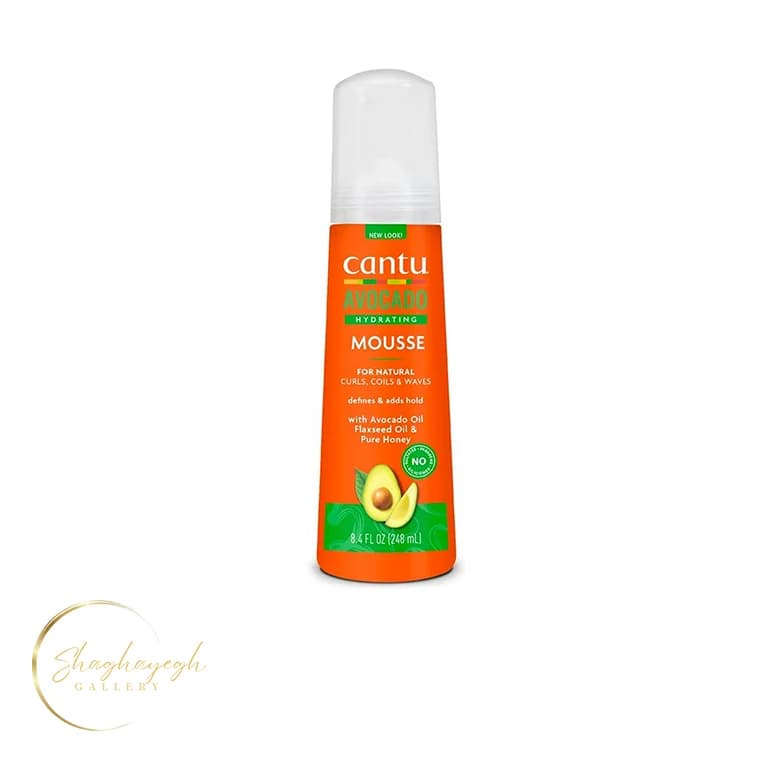 موس حالت‌دهنده و آبرسان موی کانتو آووکادو ۲۴۸ میل Cantu Avocado Hydrating Styling Mousse