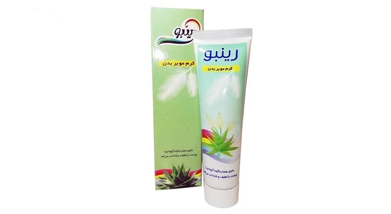 کرم موبر بدن رینبو — تصویر ۲