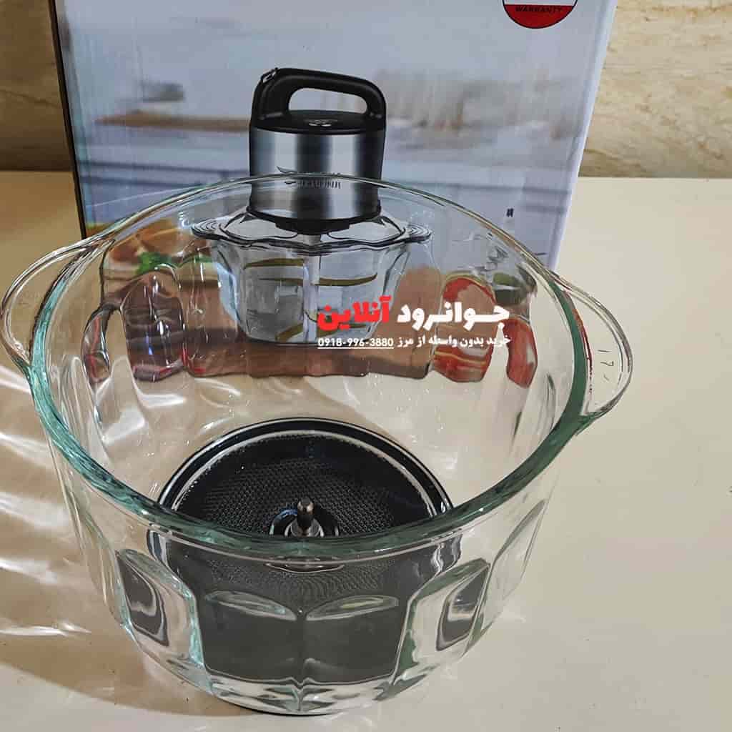 خردکن 5 لیتر ورونا تیغه تیتانیوم 1200 وات VEMC1388 — تصویر ۳