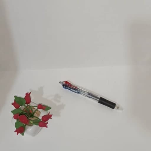 خودکار 4 رنگ اصلی فشاری بدنه شیشه ای