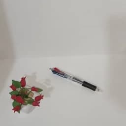 خودکار 4 رنگ اصلی فشاری بدنه شیشه ای — تصویر ۲