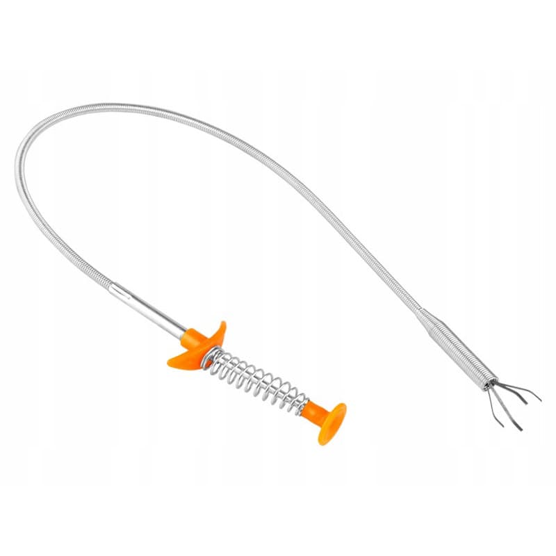 گیره چنگک دار برداشتن اشیا (تمیز کردن مو داخل لوله فاضلاب) کد 58C