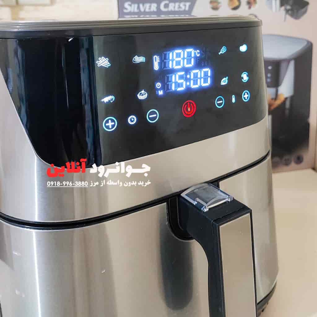 سرخ کن 10 لیتر سیلور کرست اورجینال مدل SC-AF801 Silver Crest — تصویر ۲