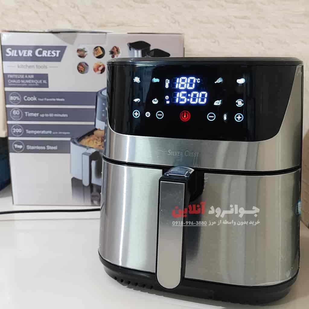 سرخ کن 10 لیتر سیلور کرست اورجینال مدل SC-AF801 Silver Crest
