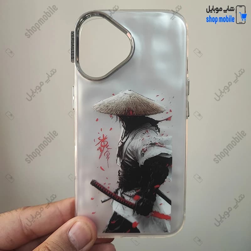 قاب گوشی آیفون 16 (کاور IMD مدل VERSAILLES طرح سامورایی)