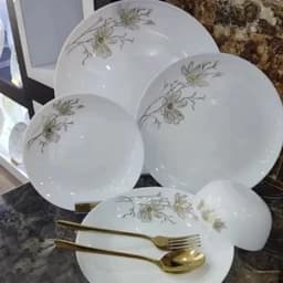 سرویس آرکوپال طرح ژالین نقره ایی گلدن اوپال — تصویر ۲